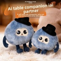 Muñeco de Peluche con IA, Activación por Voz, Conversación Libre, con Bolso de Hombro; Mascota Electrónica para Niños, Emocional