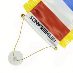 Bandera de Holanda Personalizada con Logotipo para Colgar en el Espejo Retrovisor del Coche y Decoración del Hogar, Técnicas de Impresión Digital - Product Image 2