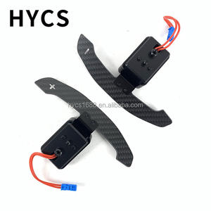 Palette de changement de vitesse magnétique en fibre de carbone pour BMW G20 G30 G80 F10 F15 F30 G82 G84 F90 M5 F91 F92 M8 F95 Accessoires de volant - Product Image 4