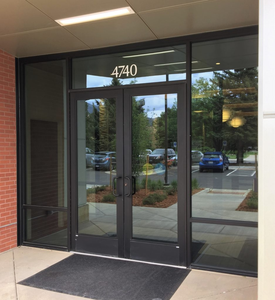 ประตูเชิงพาณิชย์ ประตูหนีภัยแบบด่วน ประตูกระจกอลูมิเนียม ประตูหน้าร้าน ประตูภายนอก - Product Image 6