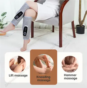 Alat listrik kesehatan portabel nirkabel, perangkat pijat vakum otot betis kompresi udara produk mesin Spa tubuh pemijat kaki