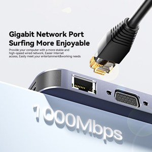 <span class=keywords><strong>Essager</strong></span> 11 in 1 USB HUB 4K HD Pd 100W พอร์ตชาร์จเร็วหลายพอร์ตรองรับเครื่องอ่านการ์ด SD TF - Product Image 3