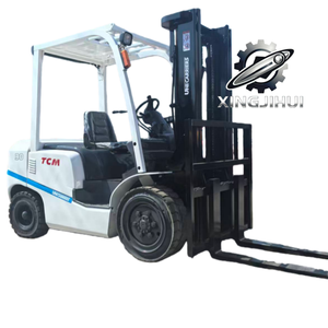 Montacargas TCM FD30T3 de 3 toneladas, montacargas usado de Japón, 3 toneladas, motor Isuzu C240, máquina usada, montacargas a gasolina, 3000MM 3000KG - Product Image 1
