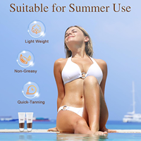 Instant Lotion Zonnebrandcrème Buiten Zonnebank Tan Enhancer Zonnebrandcrème