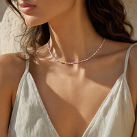 Joyería Bohemia Chic, Collar de Perlas Turquesa Hecho a Mano para Mujer, Joyería Bohemia Hecha a Mano