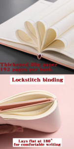 Personalized A6 A5 Lined Diary PU Leather Cover <b>Notebook</b> With Elastic Band School Supplies Custom Design - Product Image 5