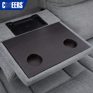 MANWAH CHEERS Nouveau Canapé Inclinable Électrique en Tissu 3+2 Places à Fonction Zéro-Friction pour Salon - Product Image 6