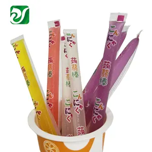 Chocolate Bar Jelly Stick Packaging Roll Film Brushed Surface 12 Colors Printed Popsicle Packaging Film