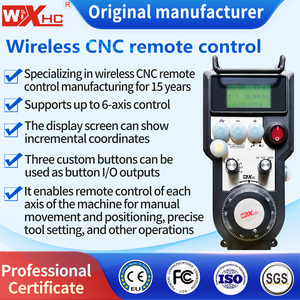 WIXHC AWGP Volante Electrónico Inalámbrico MPG, Generador de Pulsos Manual de 4, 5 y 6 Ejes para Centro de Mecanizado <span class=keywords><strong>CNC</strong></span>, Grabado, Fresado y <span class=keywords><strong>Torno</strong></span> - Product Image 1