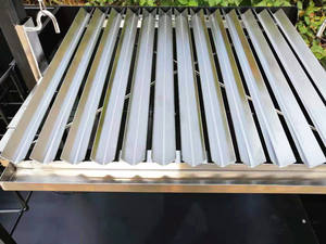 เชิงพาณิชย์แยกคู่อาร์เจนตินา Parrilla ย่างบาร์บีคิวที่มีสองล้อมือ - Product Image 3