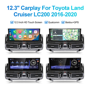 NaviHua - Radio Multimedia Android para Auto, Estéreo, Carplay, Unidad Principal, Monitor para Toyota Land Cruiser LC200 2016-<span class=keywords><strong>2020</strong></span>, Nueva Versión Mejorada - Product Image 1