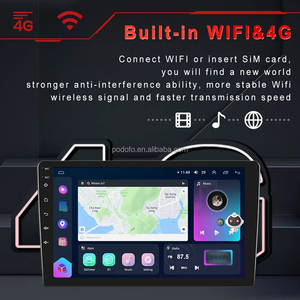 Radio para Auto Android Podofo de 8 Núcleos, 8+128GB, 2 Din, Pantalla QLED de 10.1 Pulgadas, Carplay, Android Auto, DSP, GPS de Alta Resolución, WIFI, 4G LTE, BT, OBD2, DAB, OEM de Fábrica - Product Image 4