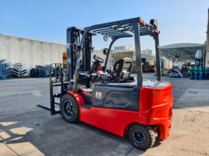 Надежный 4T Электрический вилочный погрузчик усовершенствованная система управления батареей и последовательная выходная мощность - Product Image 2