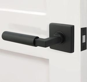 Smartoss từ thép không gỉ satin Nickel hình ống cửa Latch sự riêng tư/đoạn chức năng 2-3/4 "Backset cho nội bộ cửa ra vào - Product Image 5