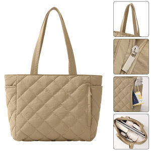 Sac à main pour femme haut de gamme avec pendentif, nouvelle collection 2026, sac fourre-tout à bandoulière tendance, design minimaliste - Product Image 1