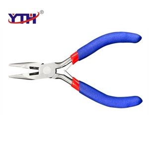 Juego de Alicates Multifuncionales YTH CR-V para Joyería, Cortador <span class=keywords><strong>Diagonal</strong></span>, Alicates de Punta Redonda y Larga para Manualidades y Pulseras - Product Image 6