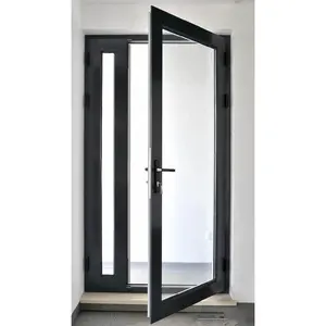 אלומיניום דלת מחצלות לבית כניסה מלון דלתות כניסה שער ראשי עיצוב