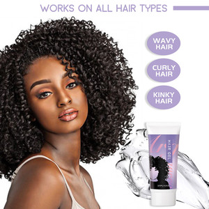 Disponible en stock, cera de abeja sin logotipo, añade <span class=keywords><strong>gel</strong></span> de peinado brillante con olor para cabello natural 4C - Product Image 4