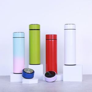 Botella de Agua Personalizada, Termos Digitales, Taza Inteligente, Termo Inteligente, Termos de Agua para Gimnasio, Vasos de Acero Inoxidable, Aqua Flask - Product Image 1