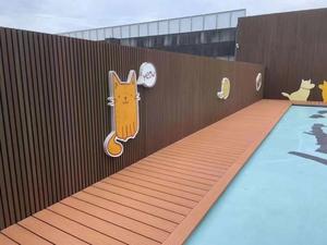 Panel de Pared Exterior Resistente a la Intemperie, Revestimiento de Pared Decorativo WPC para Fachada de Casa, Villa u Hotel - Product Image 5