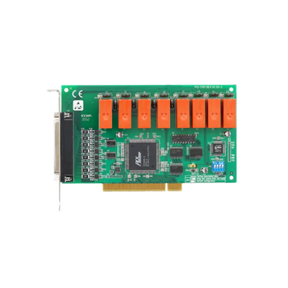 Advantech PCI 1761 relais 8 canaux et carte PCI à entrée numérique isolée 8 canaux