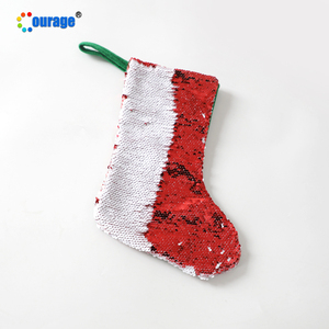 Promotional <strong>Large</strong> Sublimation Custom <strong>Christmas</strong> <strong>Stocking</strong> Blank - Product Image 4