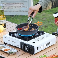 Réchaud à gaz portable d'extérieur, structure séparée, brûleur au butane, pour cuisson commerciale, camping et pique-nique