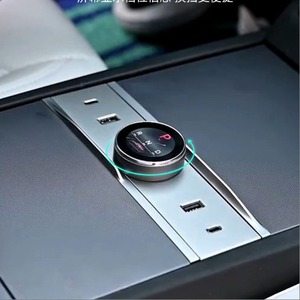 Tesla Model 3 Gear <b>Shift</b> <b>Knob</b> Expansion Dock Ergonomic Design Car Interior Accessory - Product Image 4