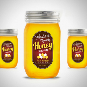 Custom Digital Printing Logo Waterproof Honey Self Adhesive Label <b>Sticker</b> Jam Food <b>Bottle</b> Honey Jar Packaging Label - Product Image 6