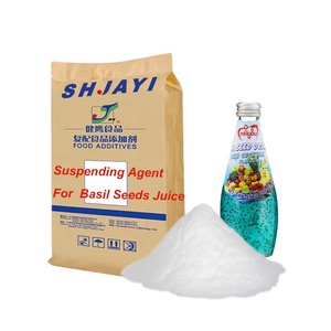 Gomme Gellan en poudre <span class=keywords><strong>E418</strong></span> de qualité alimentaire, stabilisateur, agent de suspension et épaississant pour la fabrication de boissons aux jus de pruneaux et aux graines de basilic - Product Image 4