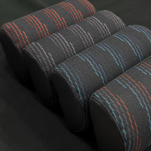 Reposacabezas de Asiento de Coche de Tela <span class=keywords><strong>M</strong></span> Tech, Cuero PVC con Tela Escocesa, Accesorios Transpirables para el <span class=keywords><strong>Interior</strong></span> del Coche para <span class=keywords><strong>BMW</strong></span> A3 - Product Image 5