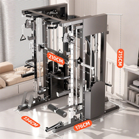 Machine Smith commerciale d'usine, cage de musculation, rack à squats, entraîneur multifonctionnel à câble croisé, rack à portique, exercices de musculation