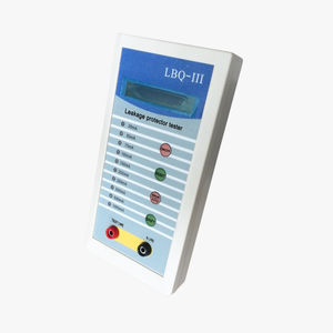 Probador RCD profesional de 1000mA, Analizador de protector de fugas portátil para prueba de tiempo de viaje GFCI/RCCB - Product Image 1
