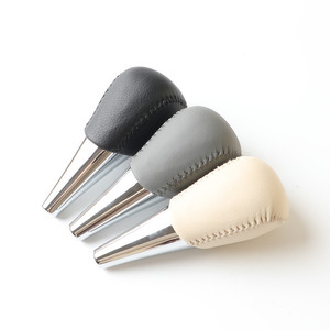 Car <b>Gear</b> <b>Knob</b> Leather Black Gray Beige Ergonomic For Toyota Camry - Product Image 2