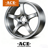 Jantes en alliage d'aluminium forgées GT de 15 à 20 pouces, bleu marine, flow forming, pour voitures particulières Honda, BMW, Benz, Porsche, Supra, Land Rover
