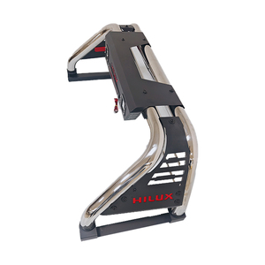 อุปกรณ์เสริมรถกระบะคุณภาพสูง แร็คหลังคาเคลือบสีดำแบบพาวเดอร์โค้ท สำหรับรถกระบะ <span class=keywords><strong>4x4</strong></span> - Product Image 1