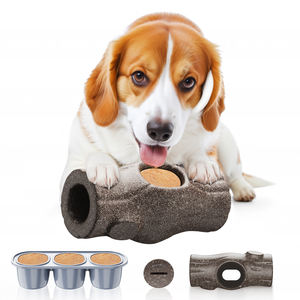 Duurzaam Hondenverrijking Kauwspeelgoed Met Bevroren Traktatie Houder, Bpa-Vrij Puzzelspeelgoed Voor Grote Honden, Interactief Pindakaas Speelgoed - Product Image 1