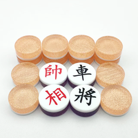Jeu de dames de luxe personnalisé en acrylique plaqué or, jeu de dames de couleur, jeu d'échecs chinois, jetons de poker, vente en gros