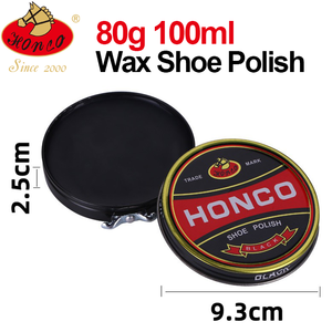 अनुकूलित लोगो जूता पॉलिश 16 ग्राम/40 ग्राम/80 ग्राम चमड़े के चमके जलरोधी रोधी एंटी-माइडओस सभी मौसमों टिन ठोस मोम कर सकते हैं - Product Image 6