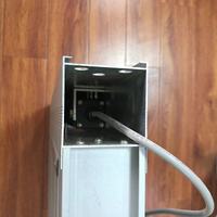 Volet de fenêtre horizontal automatique en aluminium de haute qualité, persienne extérieure en alliage d'aluminium personnalisée pour la confidentialité