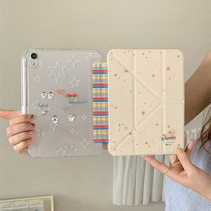 เคสแท็บเล็ตอะคริลิคแบบพับได้ Minimalist Star Y Fold สำหรับ iPad Pro 11/13 นิ้ว, ป้องกันการกระแทก พร้อมบริการดรอปชิปปิ้ง - Product Image 1