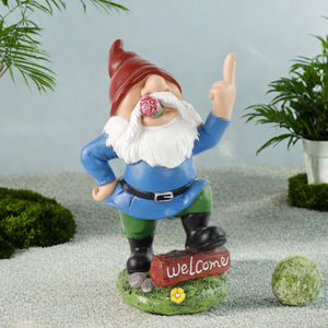 Jinhuoba חם מכירות שרקים עשן ננס סיגר עם פסל אצבע באמצע פסל קישוט חיצוני קישוטים - Product Image 2