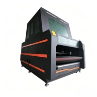 Machine de découpe laser CO2 professionnelle 300W pour sublimation de vêtements de sport, machine de découpe laser pour sublimation de textiles et vêtements