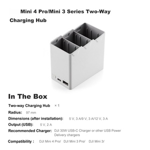 ฮับชาร์จสองทางกำลังไฟ <span class=keywords><strong>30W</strong></span> ขายดี ชาร์จได้ทั้ง Mini 4 Pro/Mini 3 Series โดรน พลาสติก กวางตุ้ง - Product Image 5