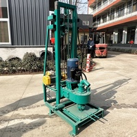 Foreuse de puits d'eau portable électrique 3KW 220V, prix fabricant pour une foreuse de 100 mètres