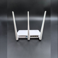 Router Inalámbrico Tenda F3 V6 SOHO 2.4GHz 300Mbps, 3 Antenas de Alta Ganancia, Puente de Red Seguro WPA2, RJ45, Apartamento en Alquiler