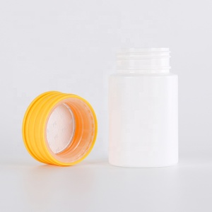 Emballage pharmaceutique personnalisé en bouteille capsule, plastique HDPE, pour produits de santé, pilules, avec bouchon à vis rose - Product Image 5