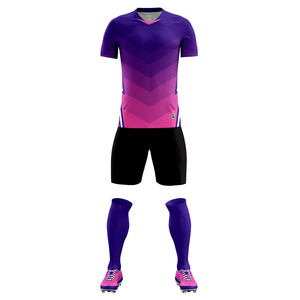 Nouvel ensemble maillot de football unisexe personnalisé 2026 – Respirant, 100 % polyester, imprimé par transfert thermique, 160g, pour adulte - Product Image 1