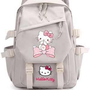 Cute Cartoon Nylon <strong>Backpack</strong> Girls Large Capacity <strong>14</strong> <strong>Inch</strong> <strong>Laptop</strong> School Bag Breathable Student Daypack - Product Image 5