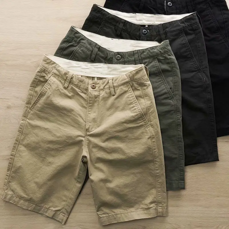 Apparel Stock Men's High Quality Over Stocks Wholesales Clothes Men Shorts Stock Garment Summer Cotton Shorts